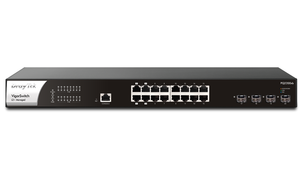 Przełącznik Draytek VigorSwitch PQ2200xb - obrazek 3